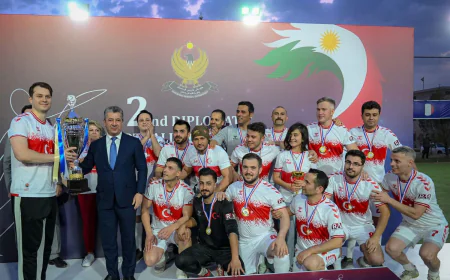 Erbil’de Diplomatik Futbol Zaferi: Konsolosluk Sahada Kazandı