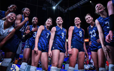 ABD Milli Takımına Giden Yol: 28 Bölgeden 165 Genç Voleybolcu Seçildi