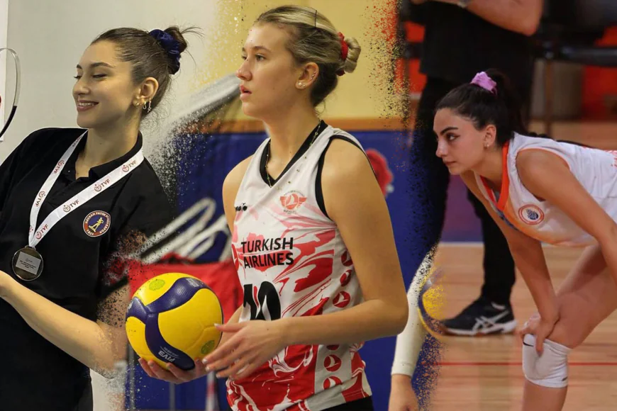 62 Kız Öğrenci Sahada: Big Rapids Lisesi’nden Mini Voleybol Akademisi