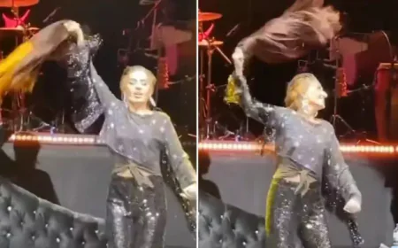 Yıldız Tilbe, Sahnedeki Enerjisiyle Peruğunu Çıkardı ve Halay Çekti
