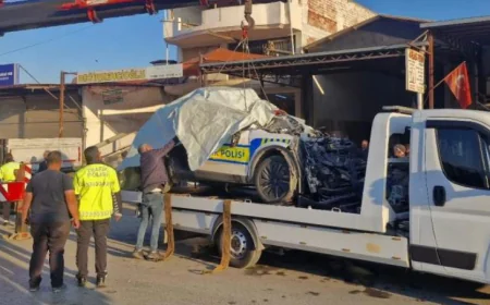 Alaşehir’de yaşanan kazada polis şehit oldu, Hatice Ü.’nün durumu kritik