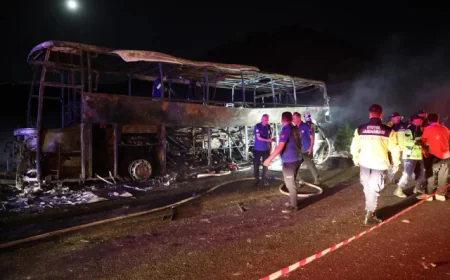 Denizli’de Feci Otobüs Kazası: 8 Ölü, 33 Yaralı
